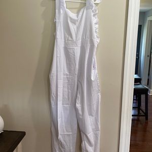 White jumpsuit